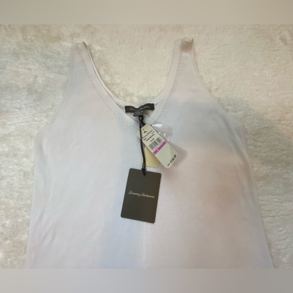 Tommy Bahama Everson Sweater Dress, White - Picture 5 of 16